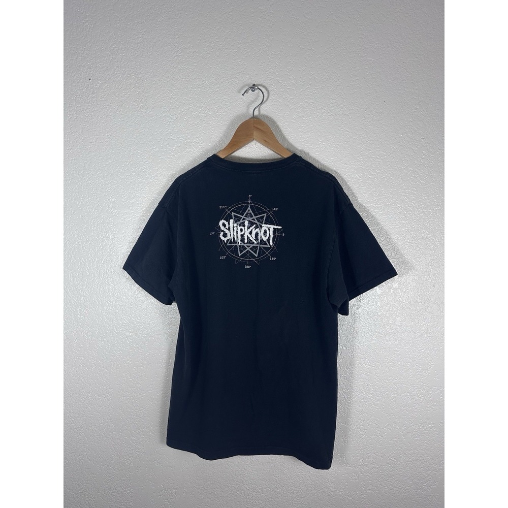 2009 Slipknot All Hope Is Gone Double Sided Band T-Shirt Black Size Large - Picture 2 of 9